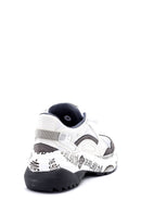 Women's Patterned Leather Sneaker | Derimod