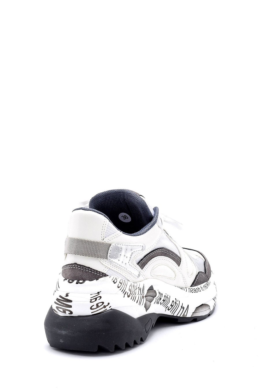 Women's Patterned Leather Sneaker