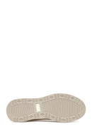Derimod Zero Women's Beige Thick-Soled Fabric Sneakers | Derimod