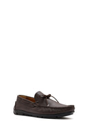 Men's Brown Tassel Leather Loafer | Derimod