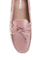 Women's Powder Leather Loafer | Derimod