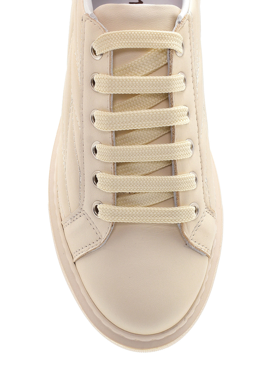 Kadın Deri Desenli Sneaker