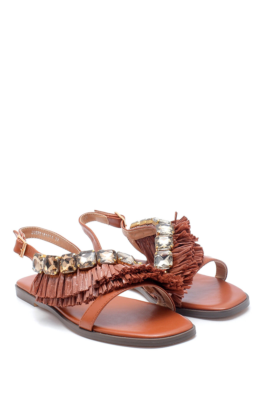 Kadın Casual Taş Detaylı Sandalet