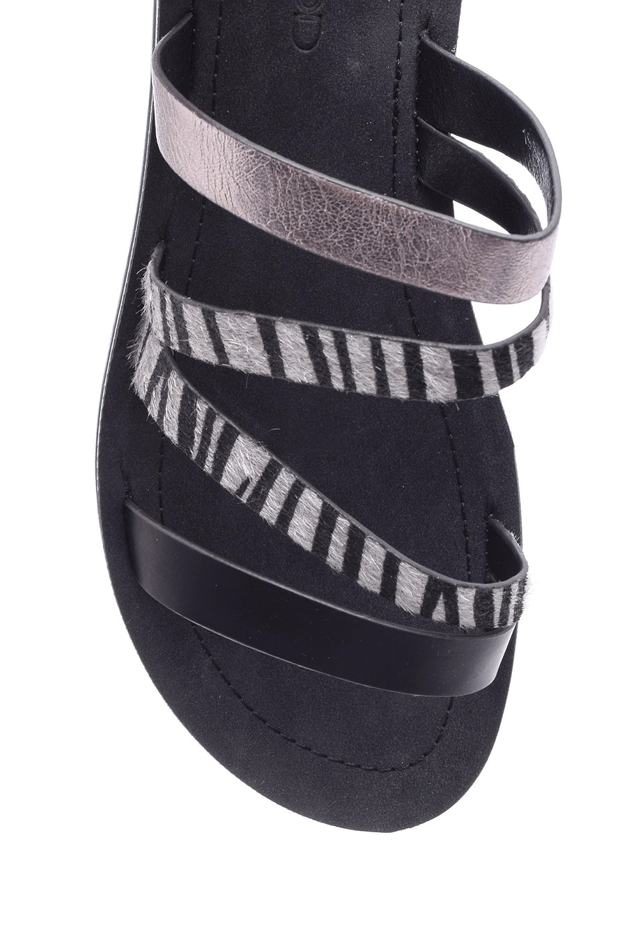 Women's Zebra Detailed Slippers
