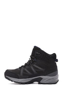 Derimod Dry Men's Black Laced Waterproof Leather Outdoor Boots | Derimod