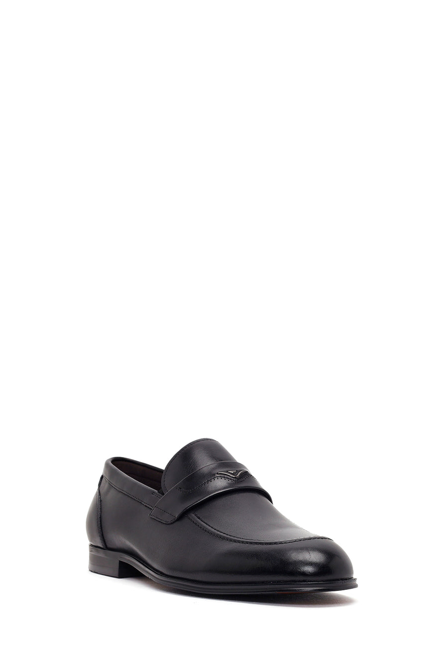 Derimod Black Erkek Siyah Deri Klasik Loafer