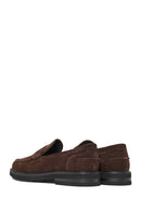 Erkek Kahverengi Süet Deri Casual Loafer | Derimod