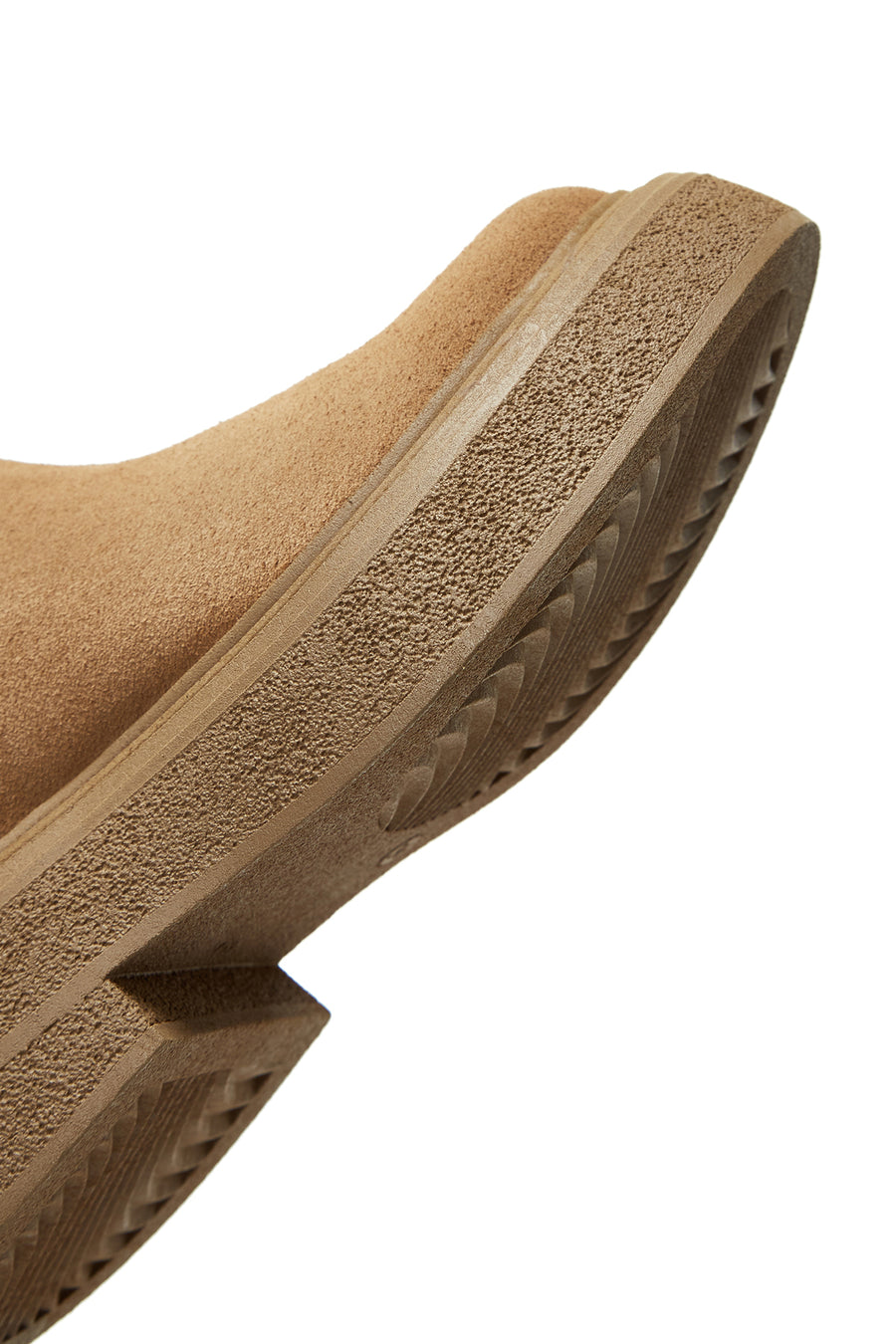 Women's Tan Suede Leather Chelsea Boots