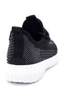 Kadın Siyah Desenli Sneaker | Derimod