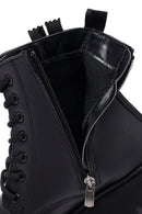 Women's Black Zippered Casual Boots | Derimod