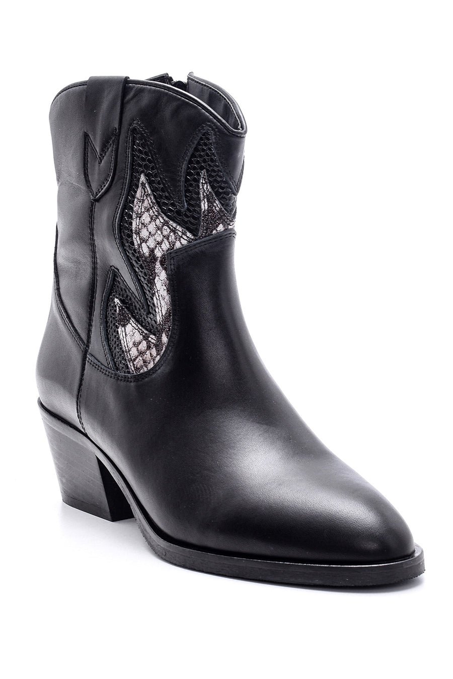 Women's Suede Leather Cowboy Boots