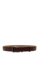 Male Brown Leather Belt | Derimod