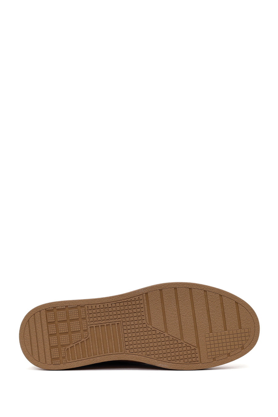 Erkek Vizon Bağcıklı Süet Deri Sneaker