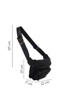 Male Black Mini Crossbody Bag | Derimod