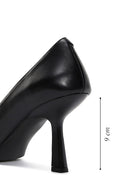 Kadın Siyah Deri Stiletto | Derimod