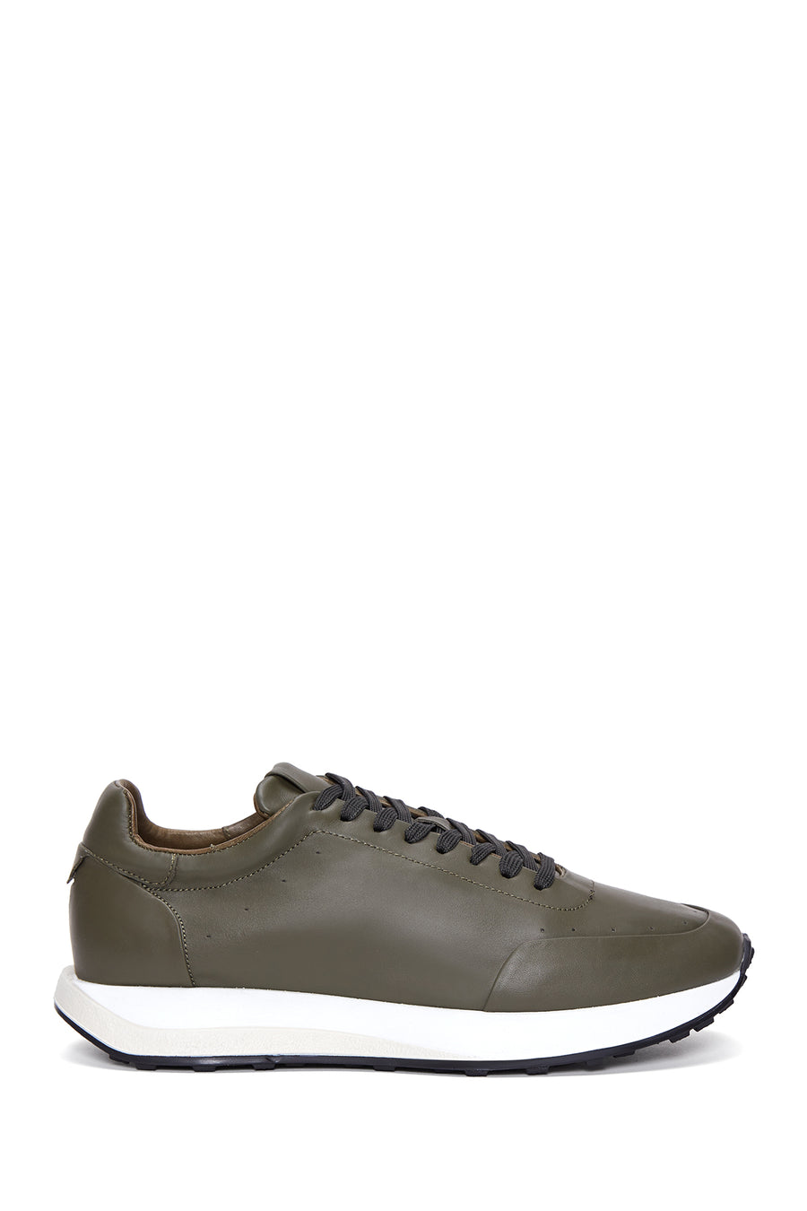 Erkek Yeşil Deri Sneaker 22SFD611318 | Derimod