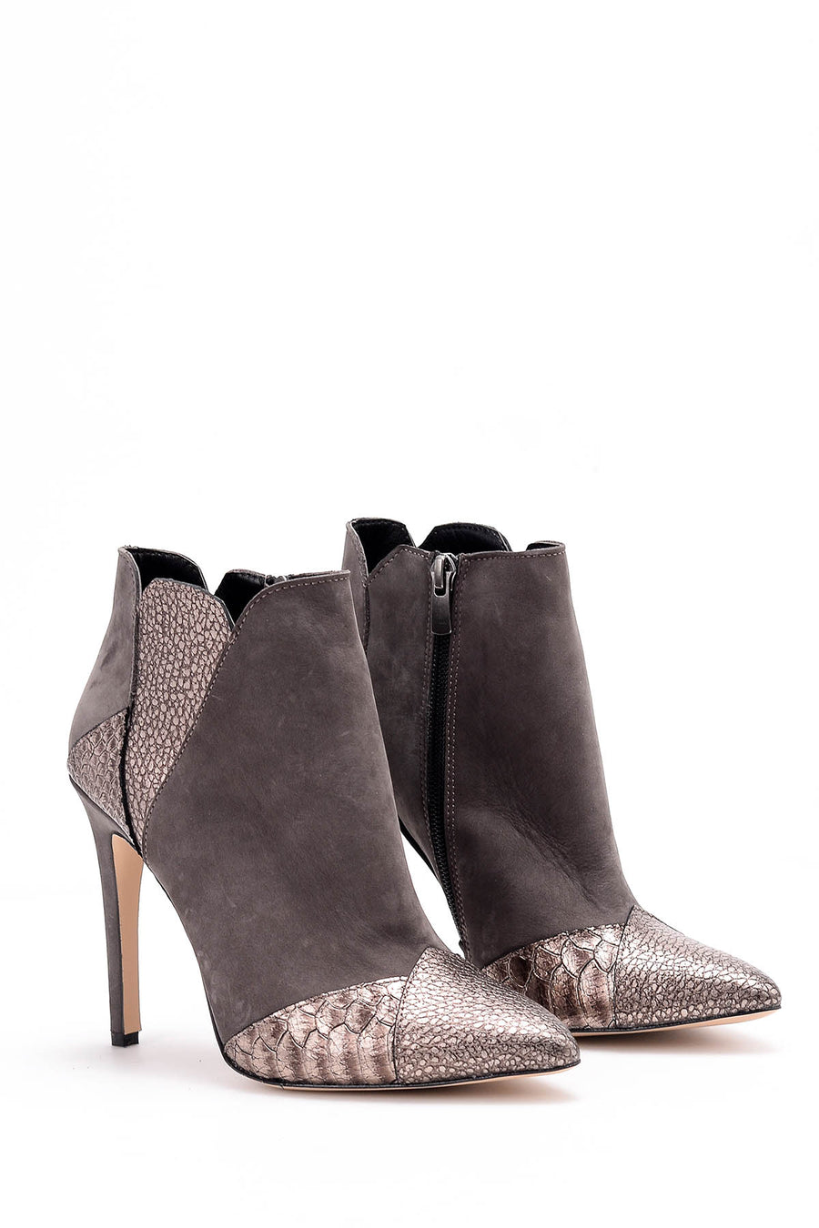Women's Snakeskin Patterned Boots
