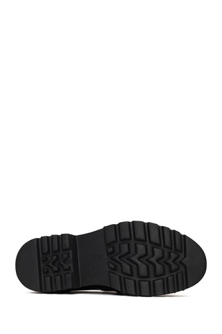 Erkek Siyah Deri Casual Loafer