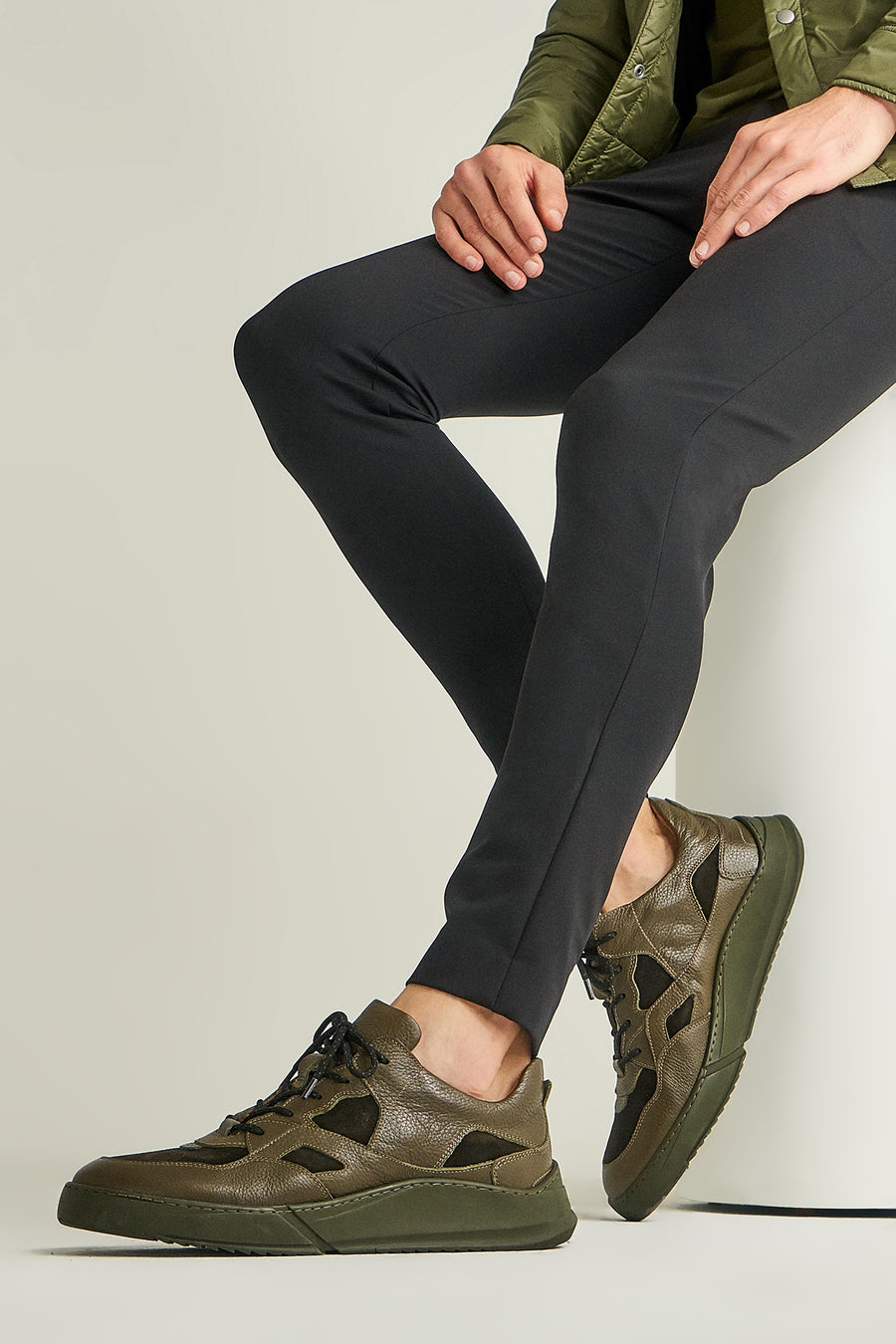 Erkek Deri Sneaker