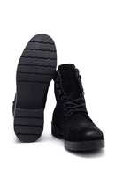 Men's Embroidered Suede Boots | Derimod