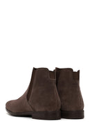 Male Mink Suede Chelsea Boots | Derimod