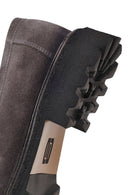 Male Gray Suede Loafers | Derimod
