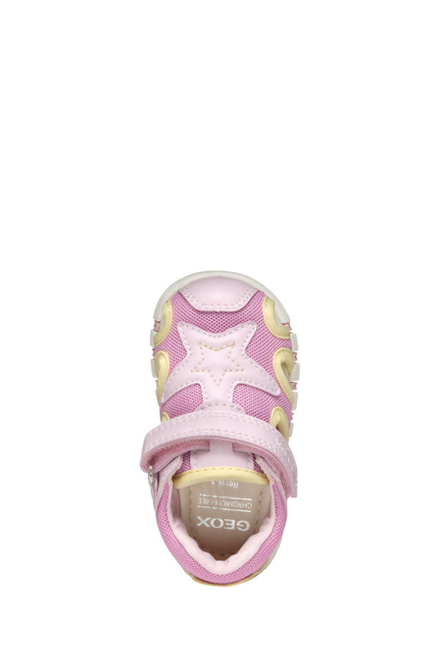 Geox Kız Bebek Pembe B Sandal Iupidoo A - Synt + Mesh Bantlı Kumaş Sandalet
