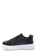 Kadın Siyah Kapitone Kalın Tabanlı Kapitone Sneaker | Derimod
