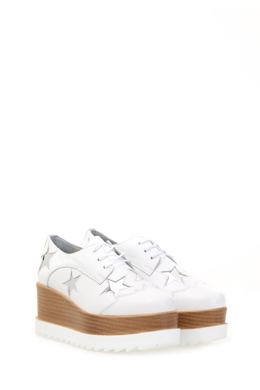 Star Detailed Thick Sole Women's Sneaker