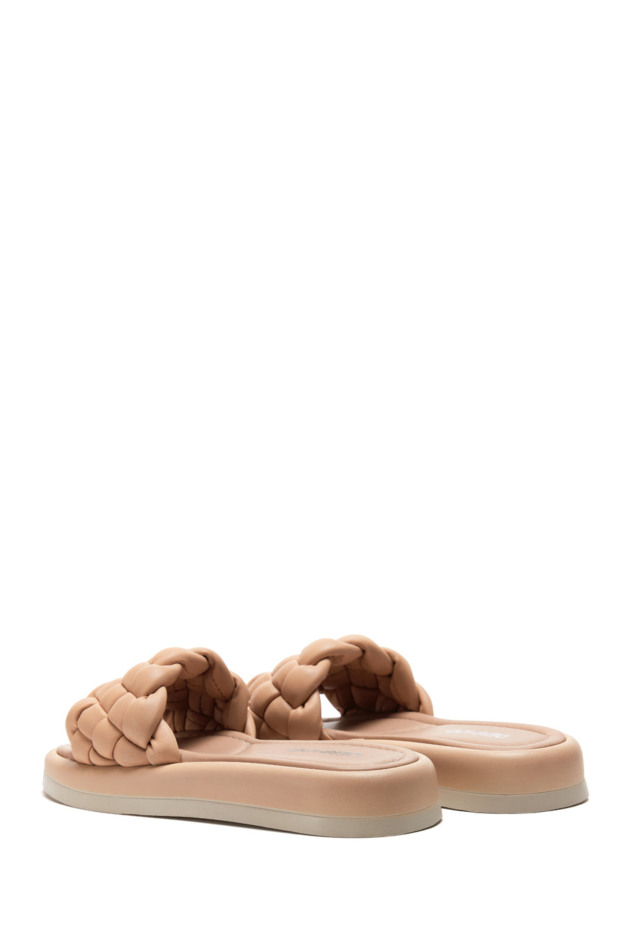 Women's Beige Knitted Comfort Slippers