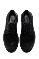 Men's Black Nubuck Leather Casual Shoes | Derimod