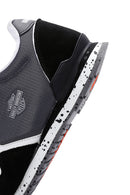 Harley Davidson Kadın Chevelle Siyah Süet Detaylı Sneaker | Derimod