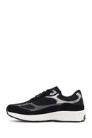 Erkek Siyah Kalın Tabanlı Bağcıklı Sneaker | Derimod