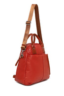 Woman Orange Long-Strap Backpack | Derimod