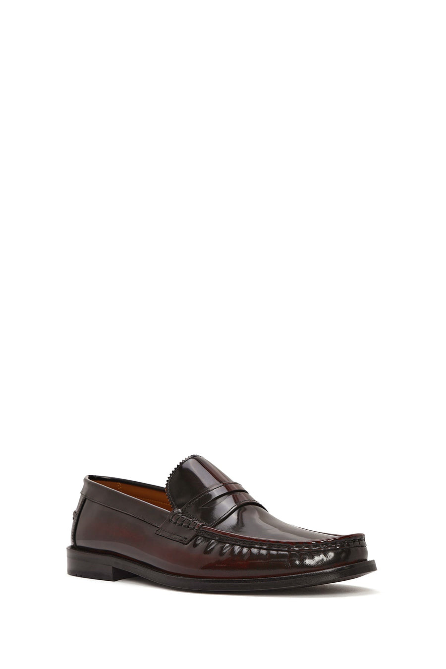 Men's Burgundy Leather Classic Loafer