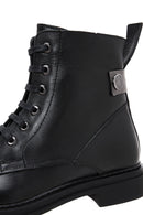 Women's Leather Zipper Boots | Derimod
