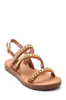 Women's Chain Detailed Sandals | Derimod