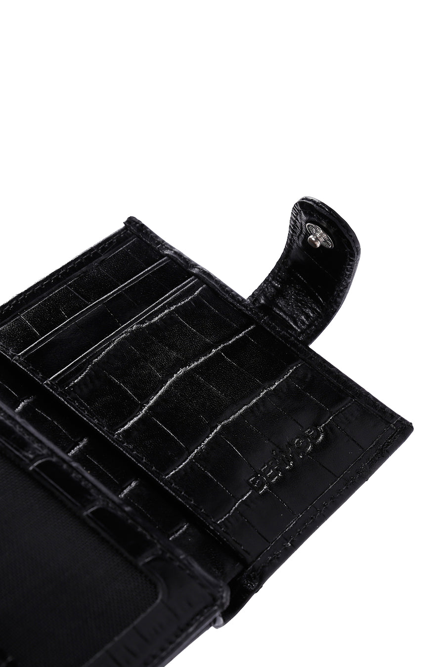 Men's Black Leather Card Holder