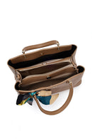 Women's Mink Long Strap Accessory Handbag | Derimod