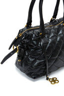 Women's Black Quilted Handbag | Derimod