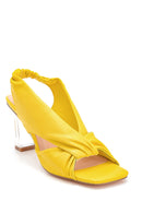Women's Transparent Heel Detailed Sandals | Derimod