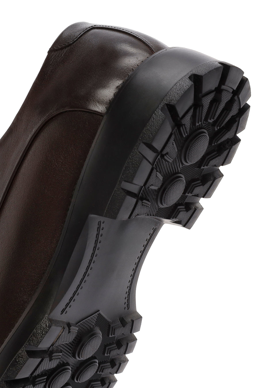 Men's Brown Lace-up Leather Casual Shoes