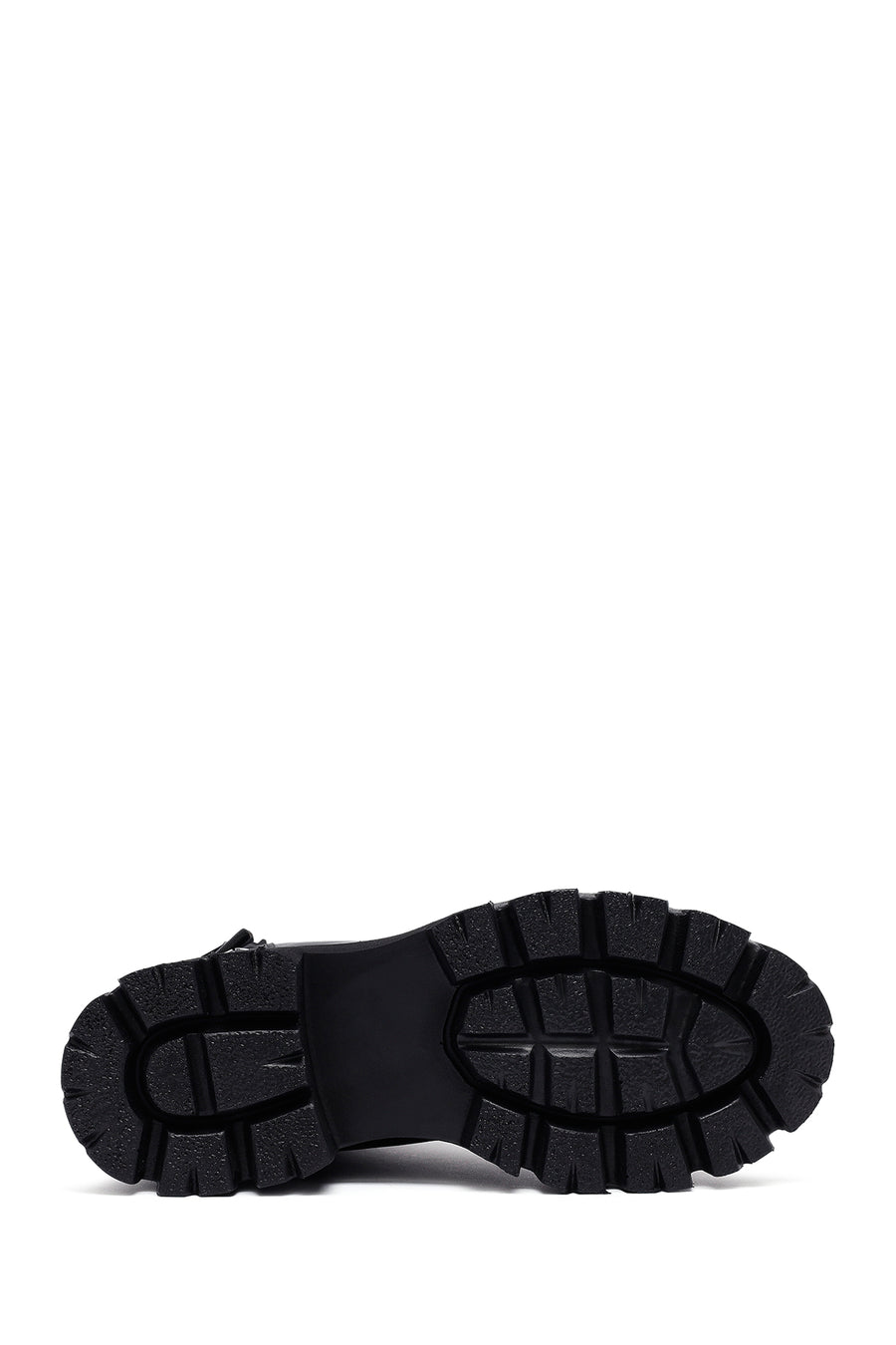 Women's Black Zippered Casual Boots
