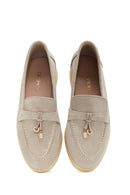Kadın Deri Süet Loafer | Derimod