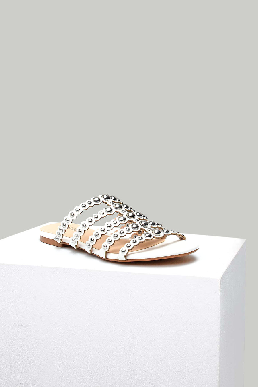 Women's Slippers with Metal Detail