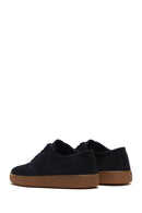 Men's Leather Suede Sneaker | Derimod