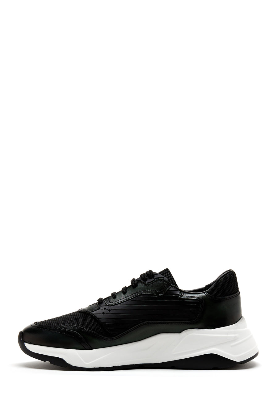 Erkek Yeşil Deri Sneaker