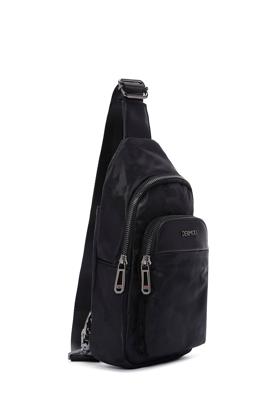 Men's Black Crossbody Bag