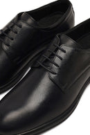 Derimod Fly Male Black Lace-Up Leather Casual Shoes | Derimod