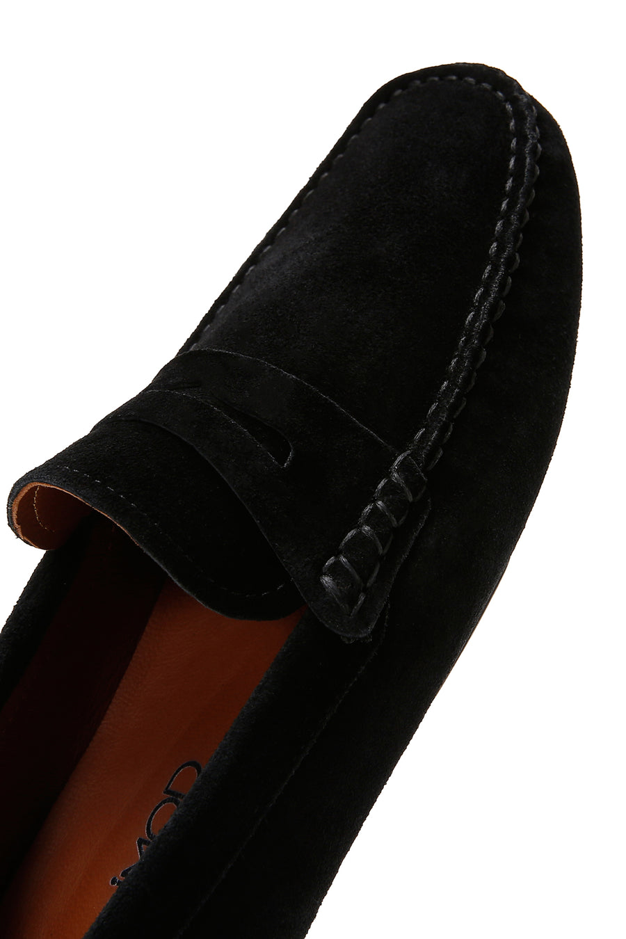 Men's Black Suede Leather Loafer